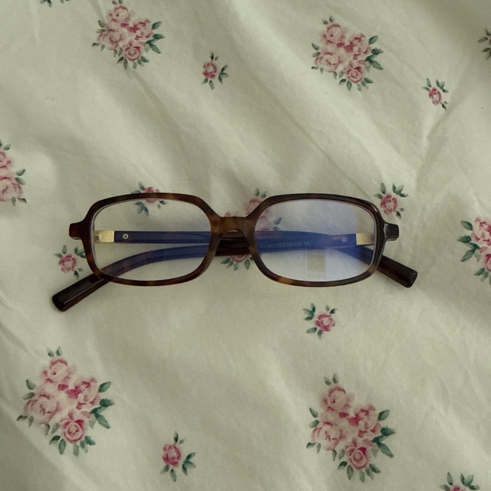 Tortoise Shell Rectangular Glasses